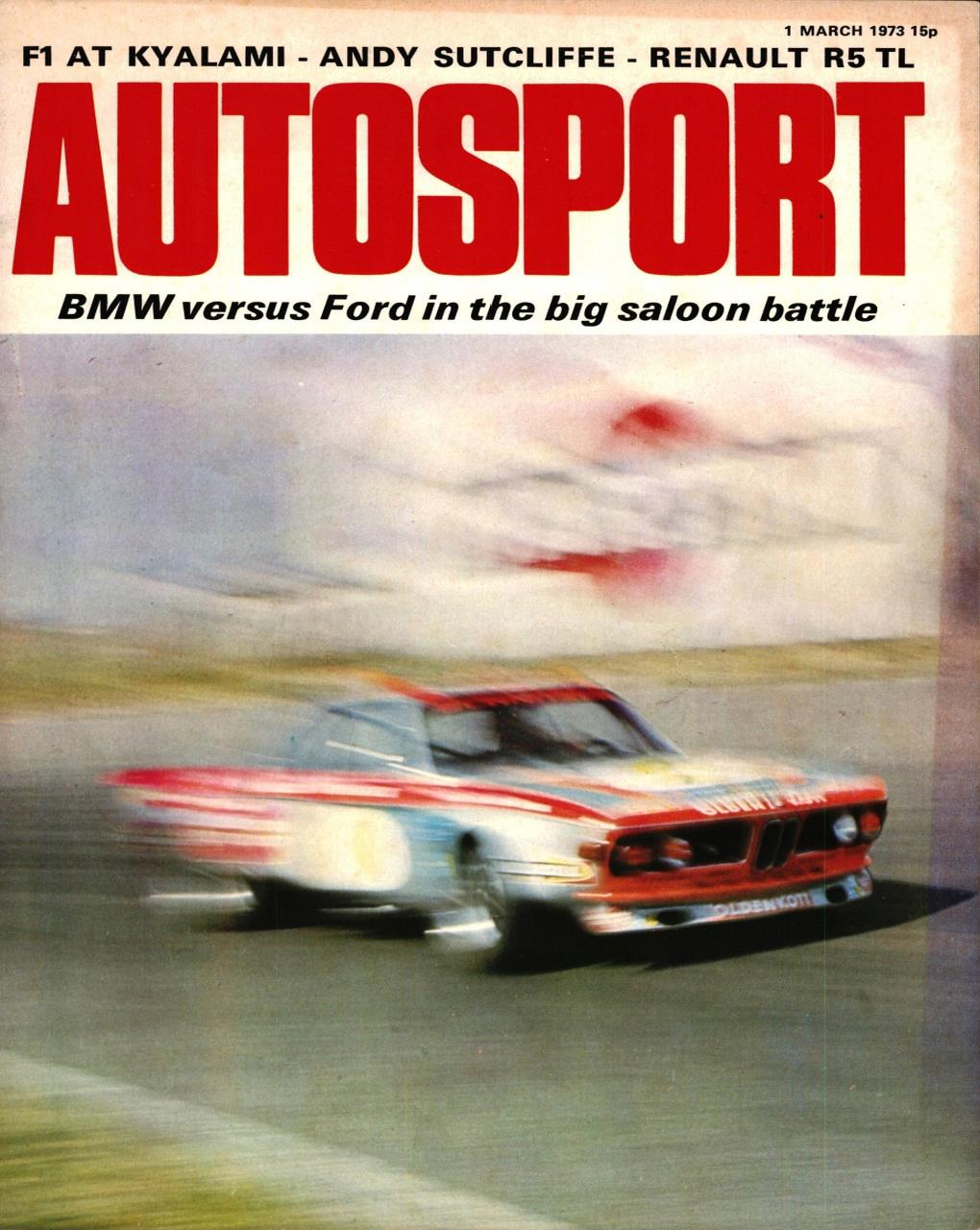Журнал Autosport 01 марта 1973