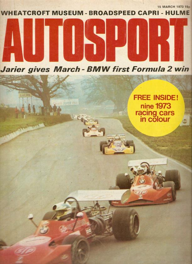 Журнал Autosport 15 марта 1973