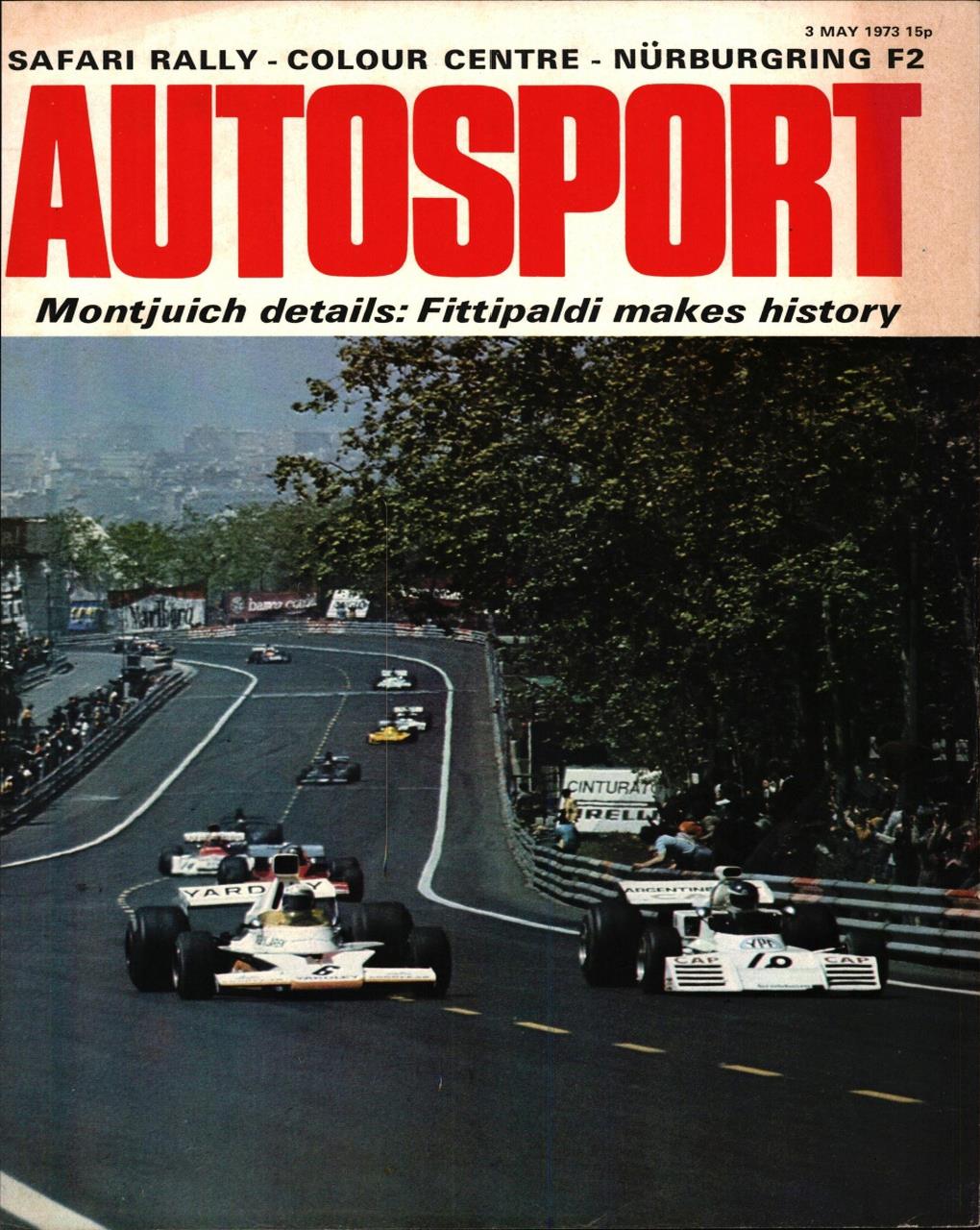 Журнал Autosport 03 мая 1973
