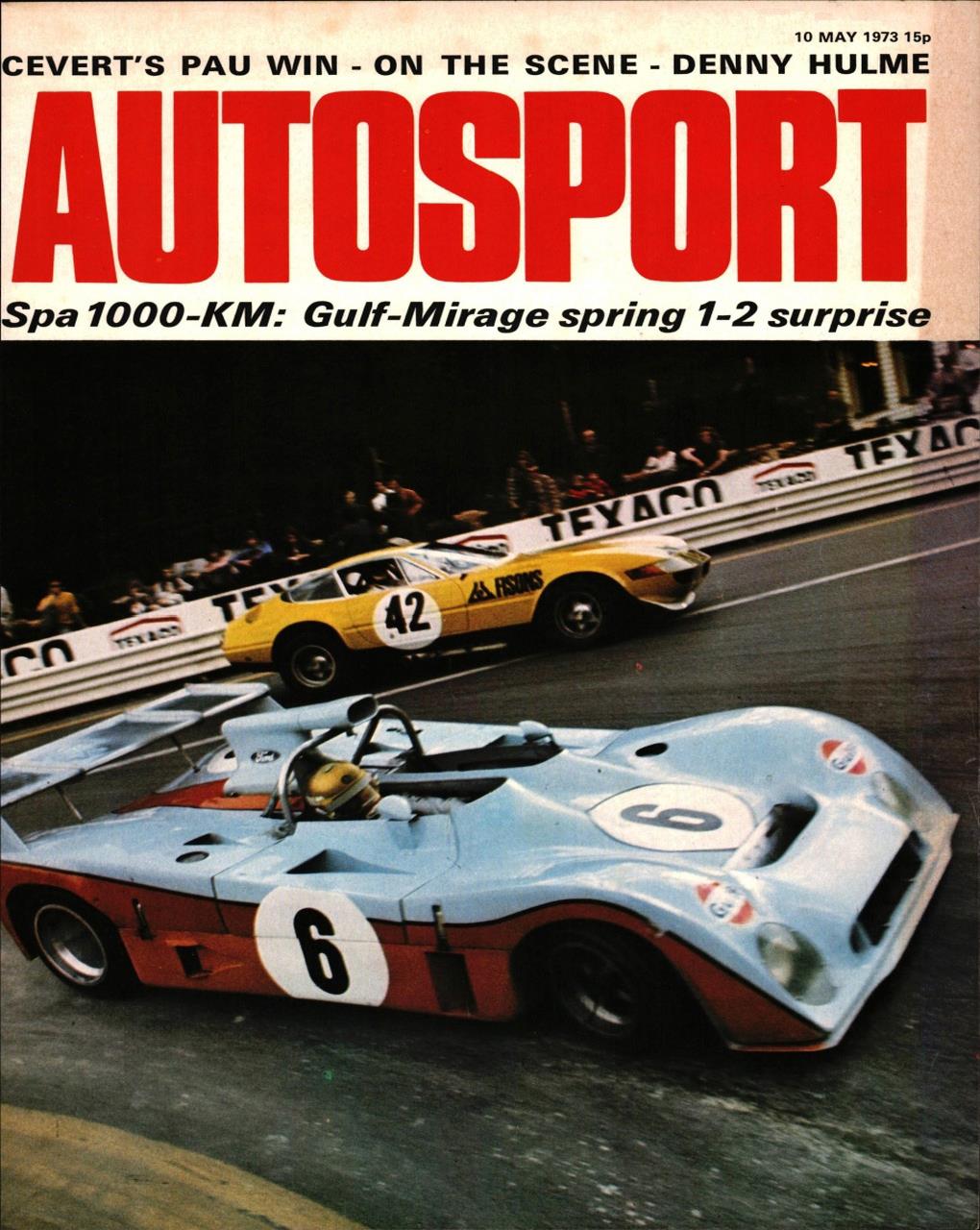 Журнал Autosport 10 мая 1973