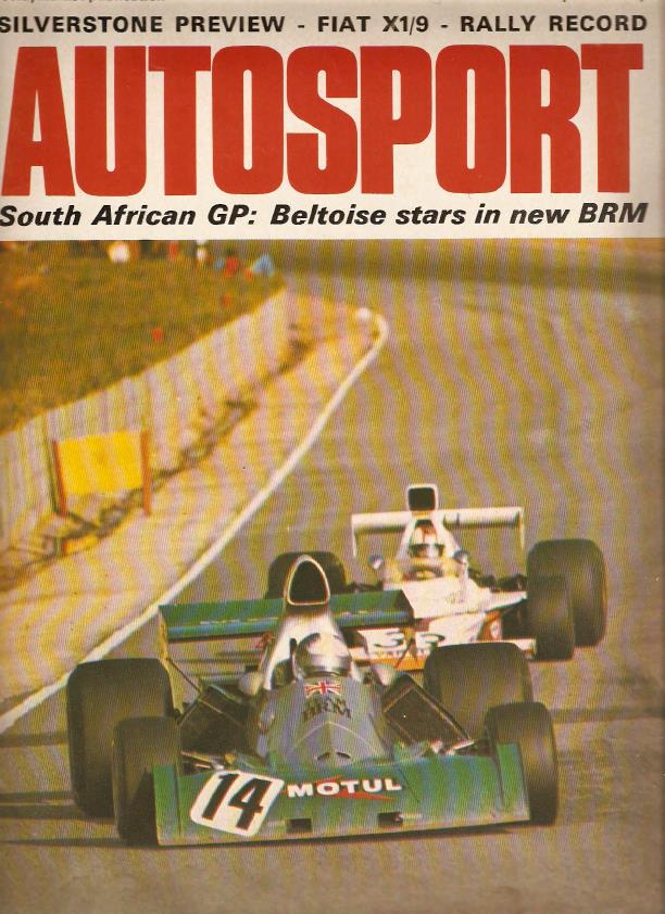 Журнал Autosport 04 апреля 1974