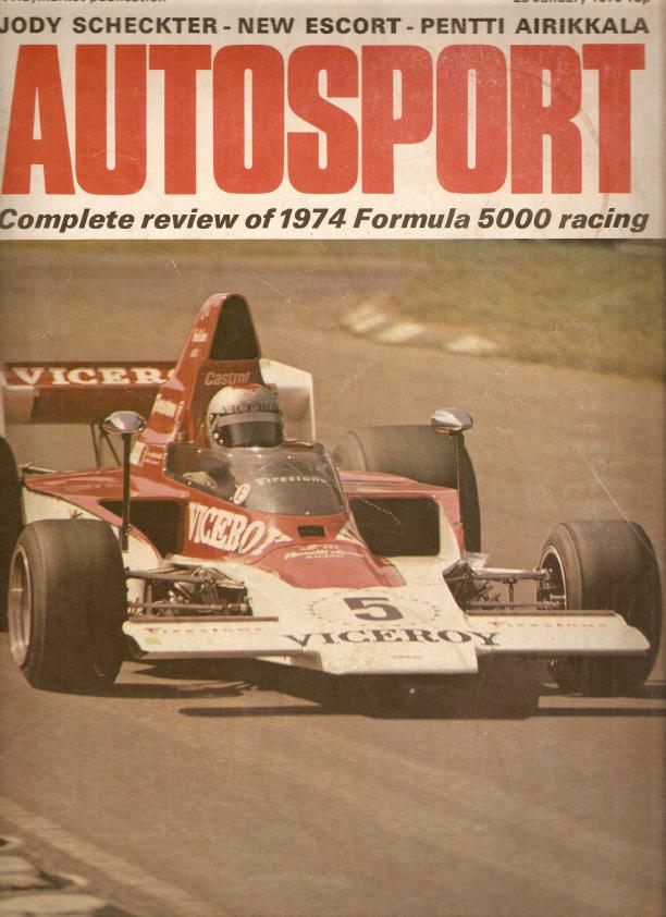 Журнал Autosport 23 января 1975