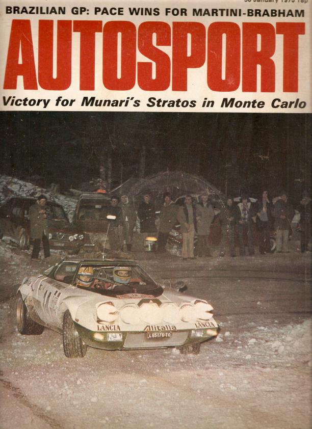 Журнал Autosport 30 января 1975