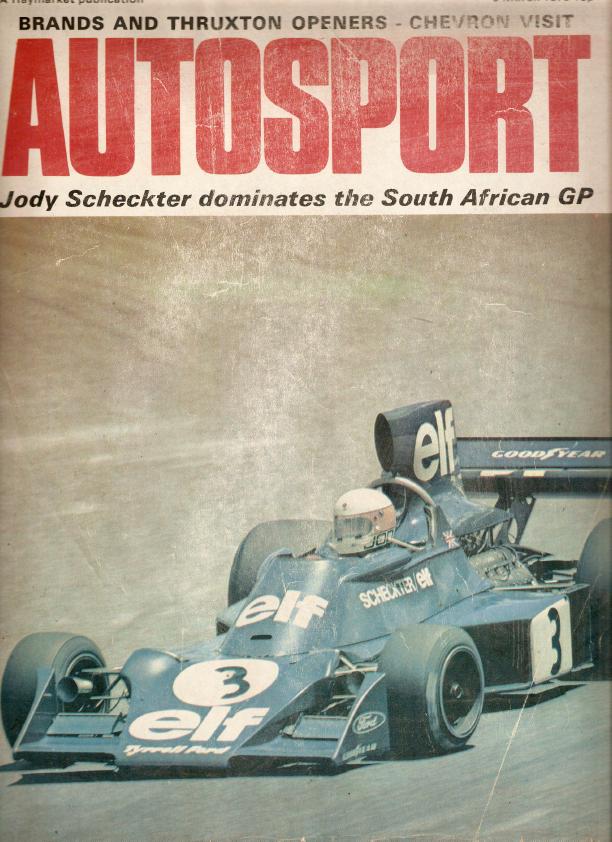 Журнал Autosport 06 марта 1975