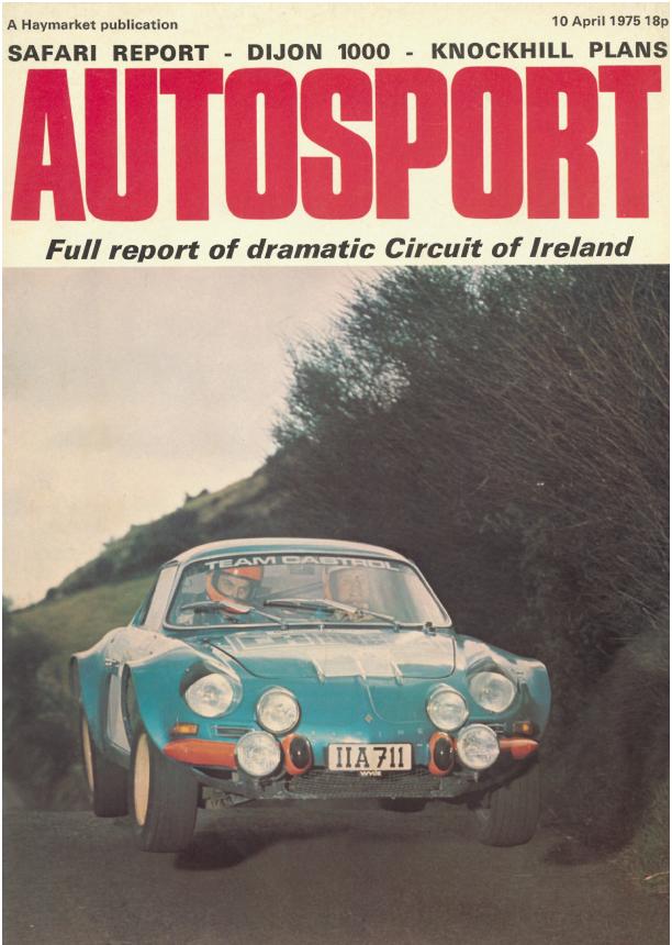 Журнал Autosport 10 апреля 1975