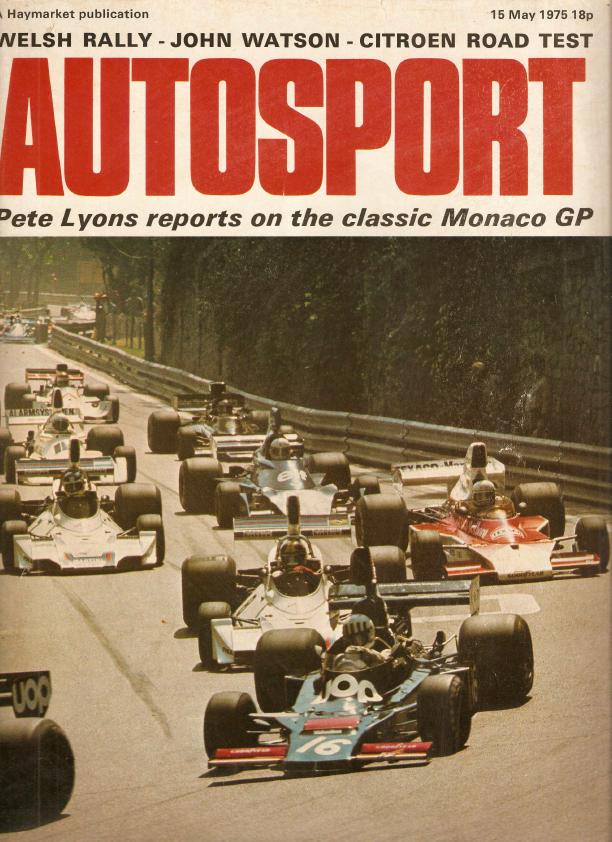 Журнал Autosport 15 мая 1975