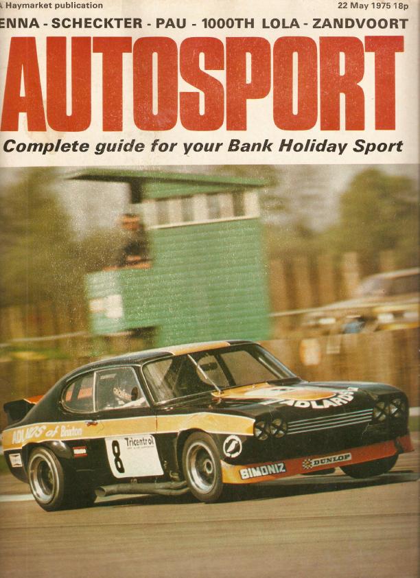 Журнал Autosport 22 мая 1975