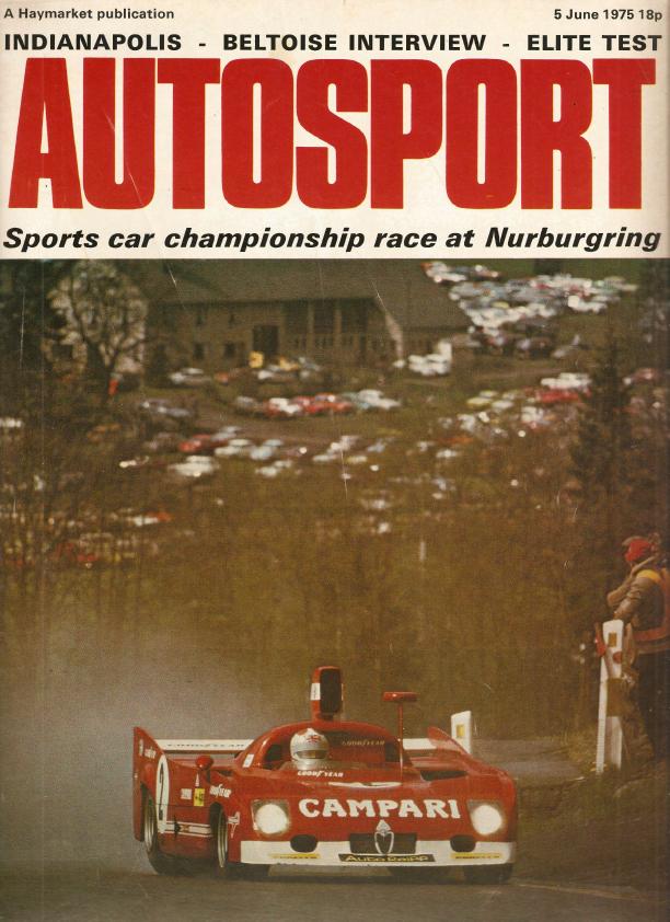 Журнал Autosport 05 июня 1975