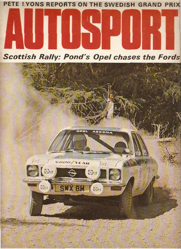 Журнал Autosport 12 июня 1975