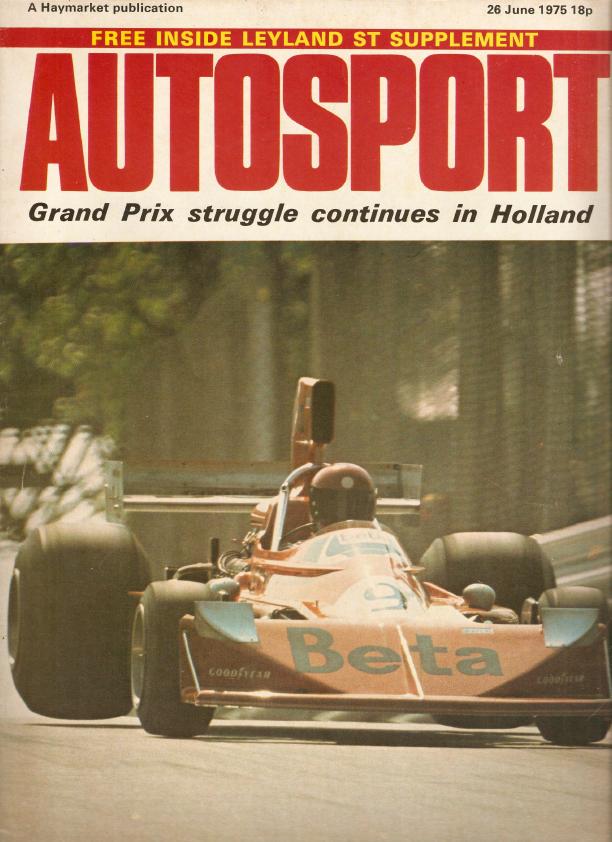Журнал Autosport 26 июня 1975