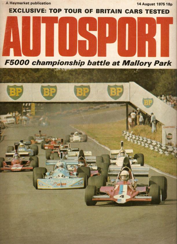 Журнал Autosport 14 августа 1975