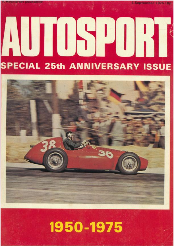 Журнал Autosport 04 сентября 1975