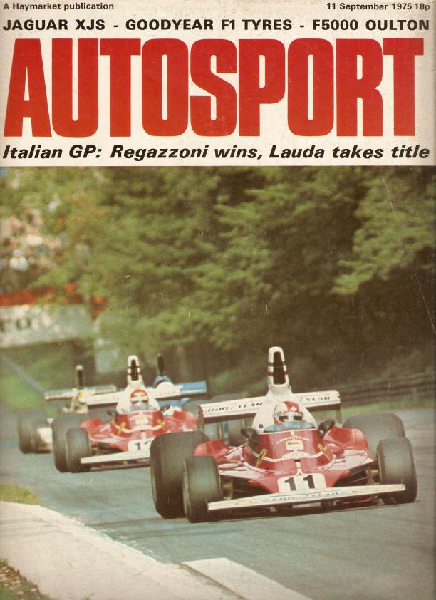 Журнал Autosport 11 сентября 1975
