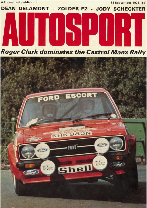 Журнал Autosport 18 сентября 1975