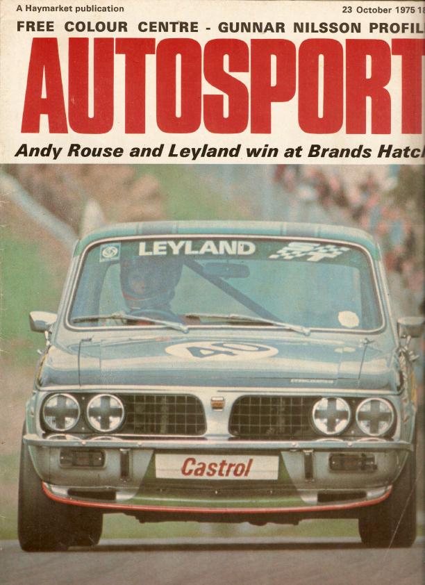 Журнал Autosport 23 октября 1975