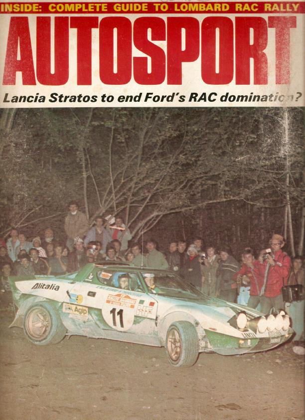 Журнал Autosport 20 ноября 1975