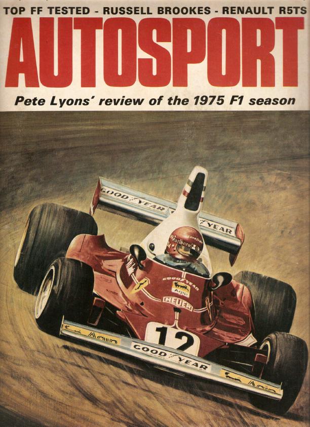 Журнал Autosport 11 декабря 1975