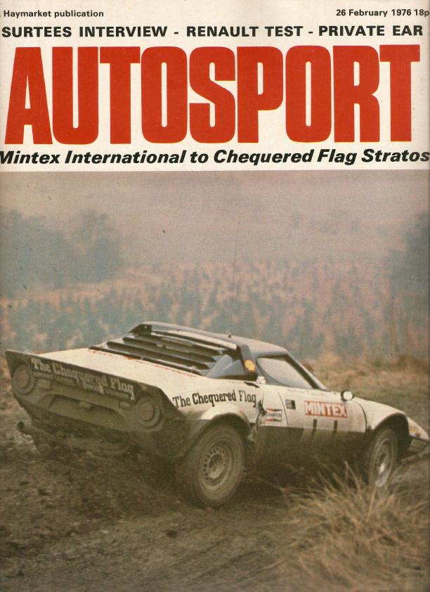 Журнал Autosport 26 февраля 1976
