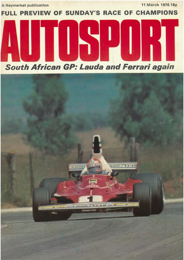 Журнал Autosport 11 марта 1976