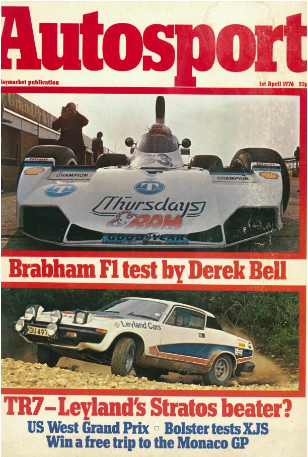 Журнал Autosport 01 апреля 1976