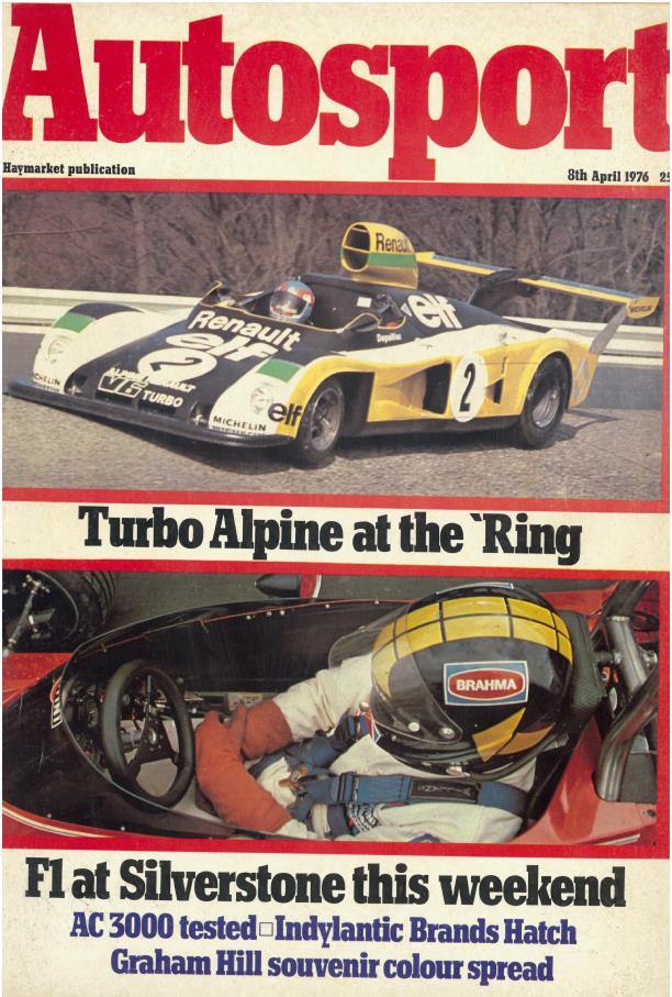 Журнал Autosport 08 апреля 1976