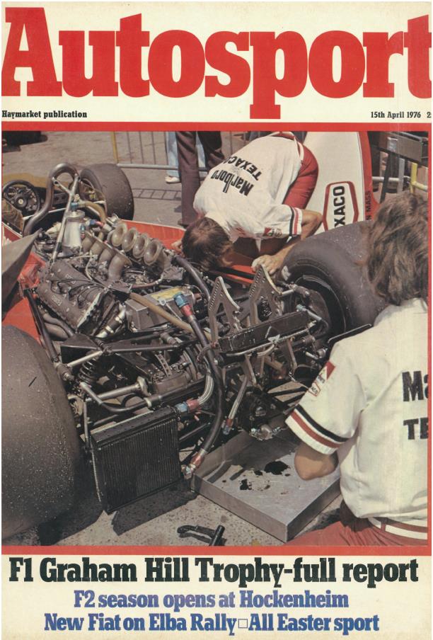 Журнал Autosport 15 апреля 1976