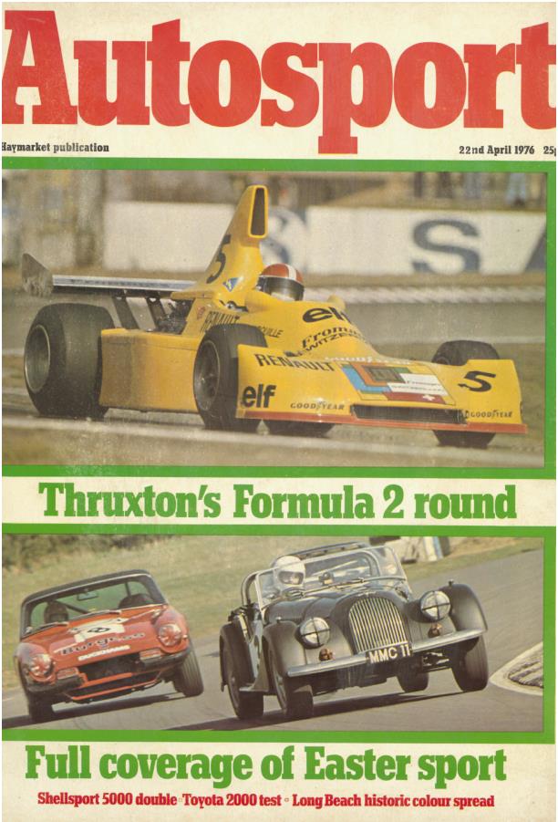 Журнал Autosport 22 апреля 1976