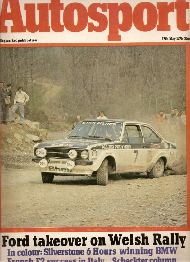 Журнал Autosport 13 мая 1976