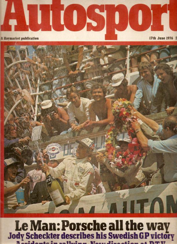 Журнал Autosport 17 июня 1976