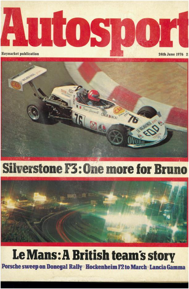 Журнал Autosport 24 июня 1976