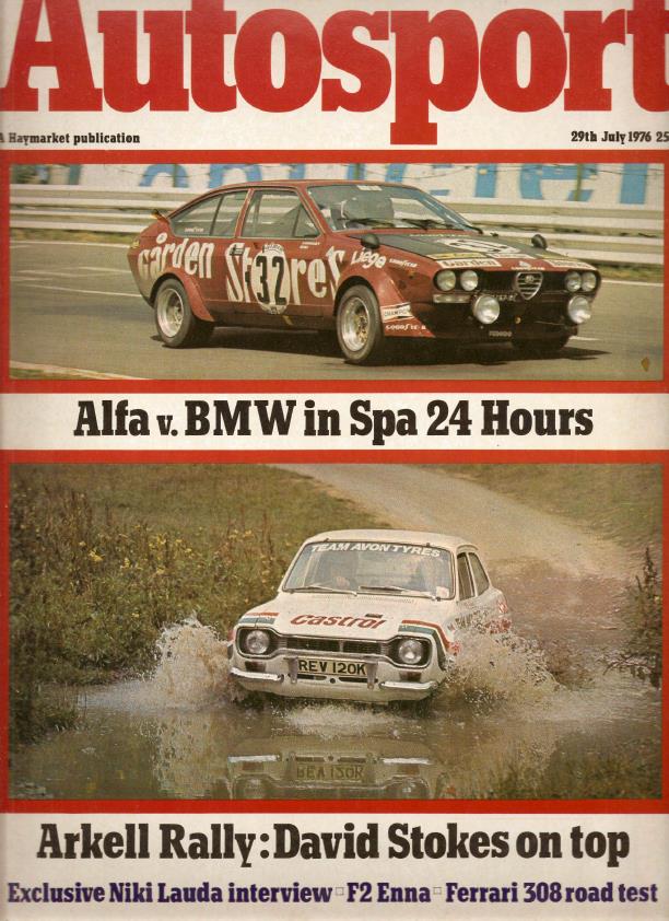 Журнал Autosport 29 июля 1976