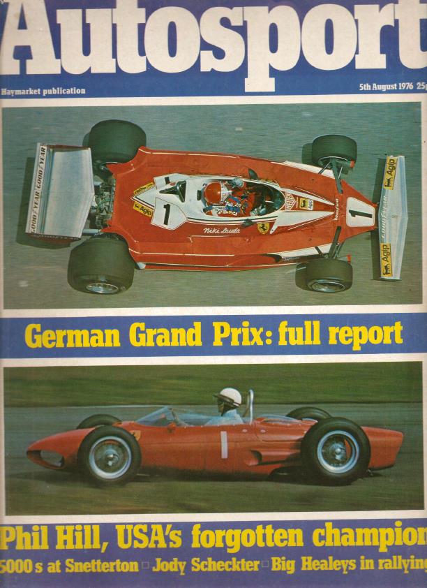 Журнал Autosport 05 августа 1976
