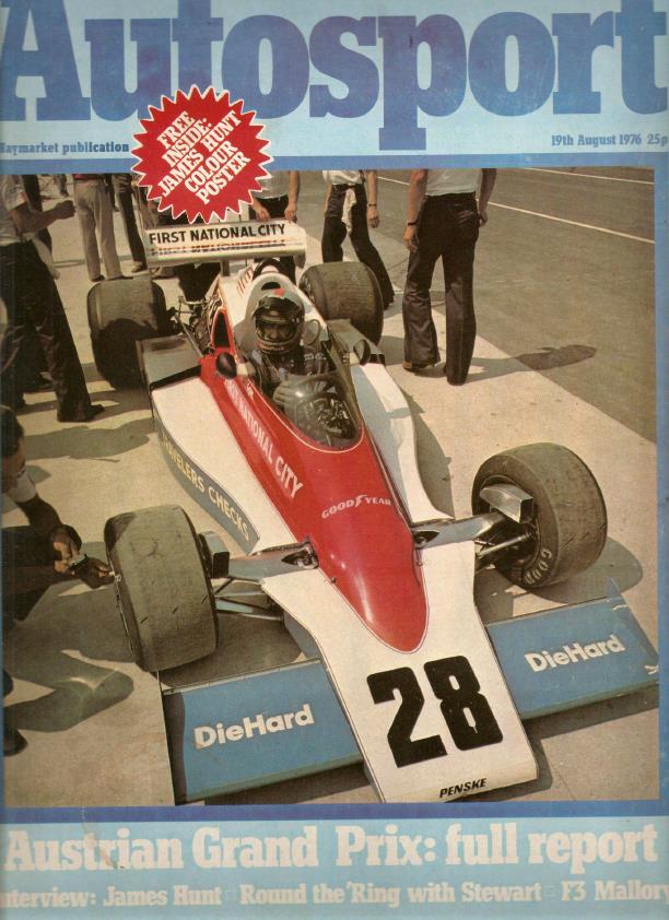 Журнал Autosport 19 августа 1976