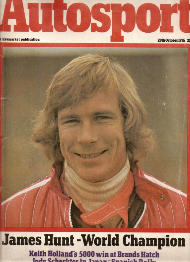 Журнал Autosport 28 октября 1976