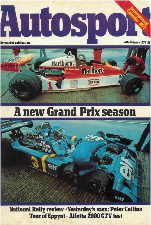 Журнал Autosport 06 января 1977