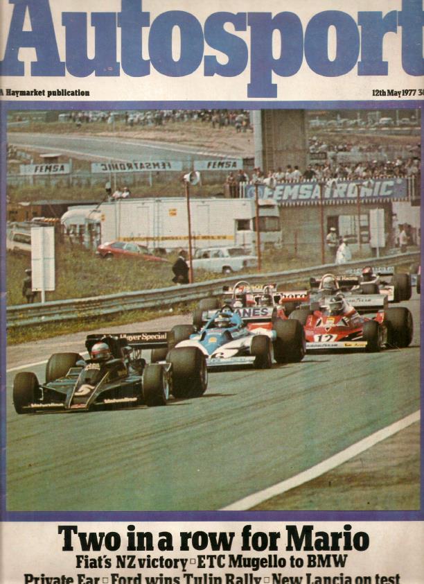 Журнал Autosport 12 мая 1977