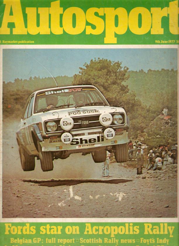 Журнал Autosport 09 июня 1977