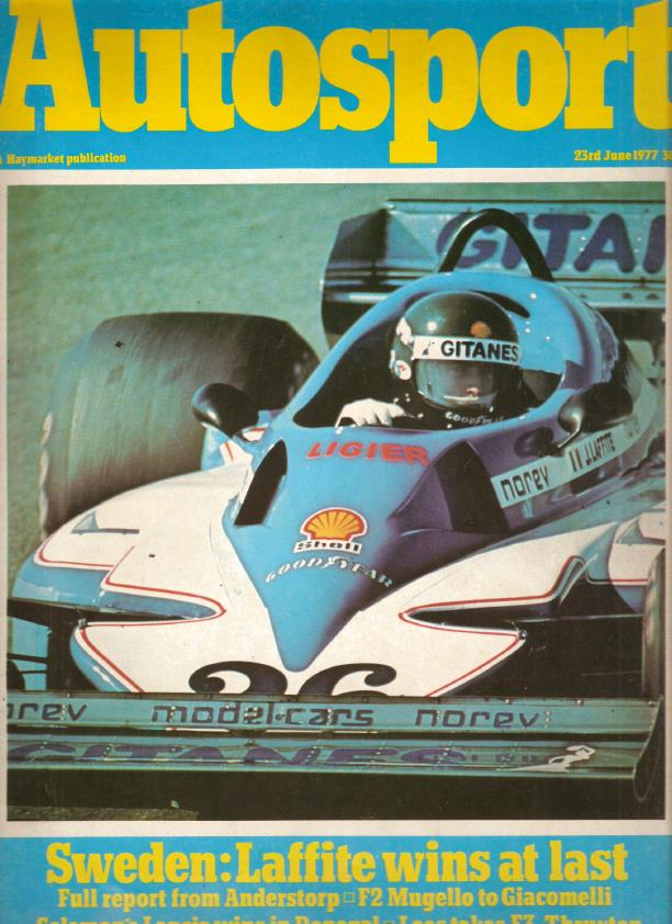 Журнал Autosport 23 июня 1977