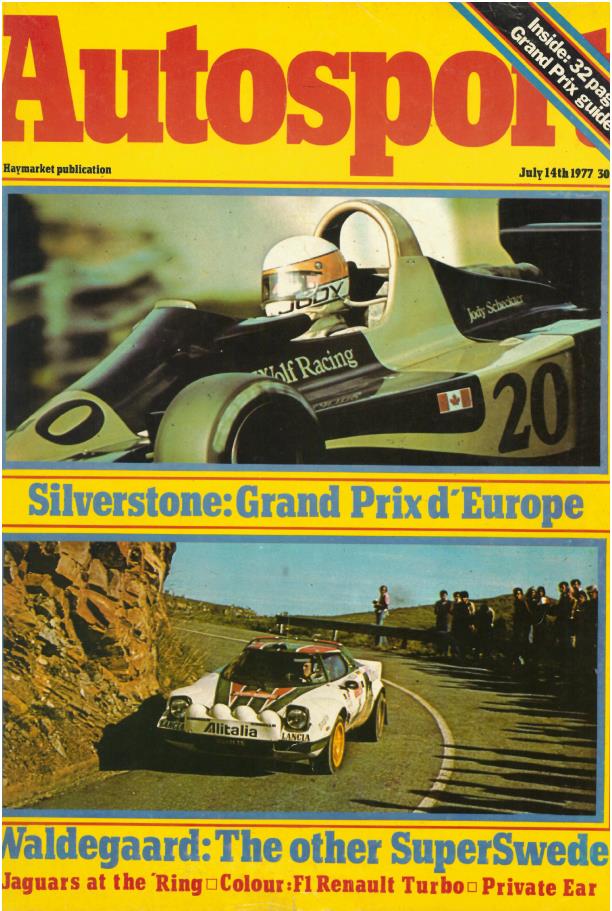 Журнал Autosport 14 июля 1977