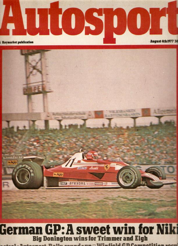 Журнал Autosport 04 августа 1977