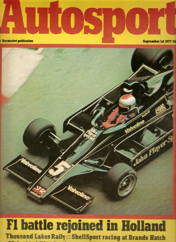 Журнал Autosport 01 сентября 1977
