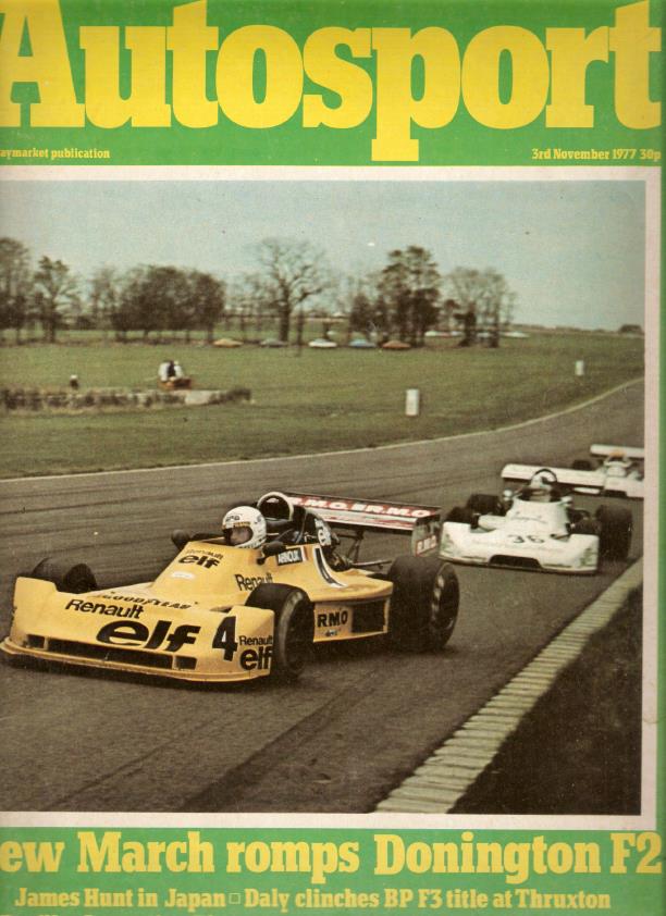 Журнал Autosport 03 ноября 1977