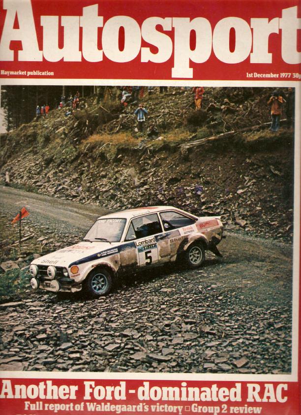 Журнал Autosport 01 декабря 1977