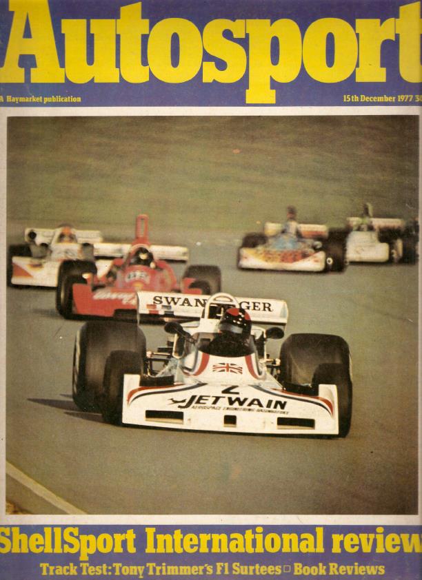 Журнал Autosport 15 декабря 1977
