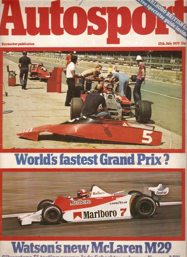 Журнал Autosport 12 июля 1979