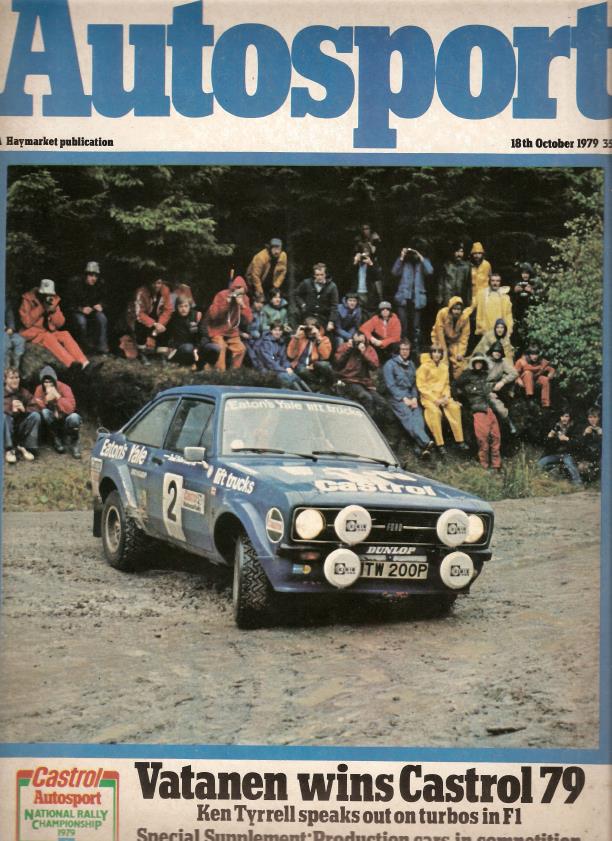 Журнал Autosport 18 октября 1979