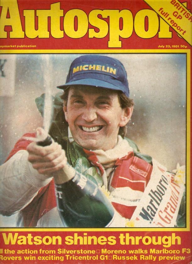Журнал Autosport 23 июля 1981