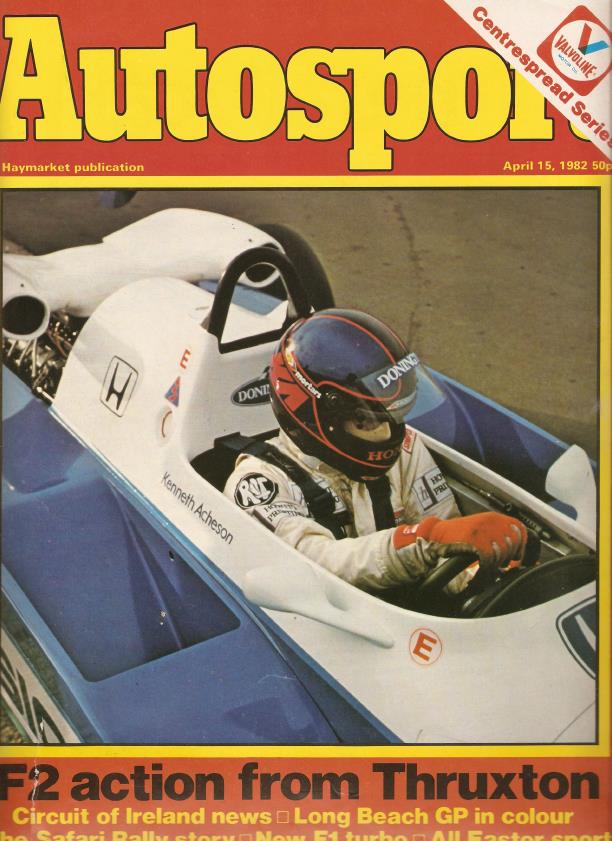 Журнал Autosport 15 апреля 1982