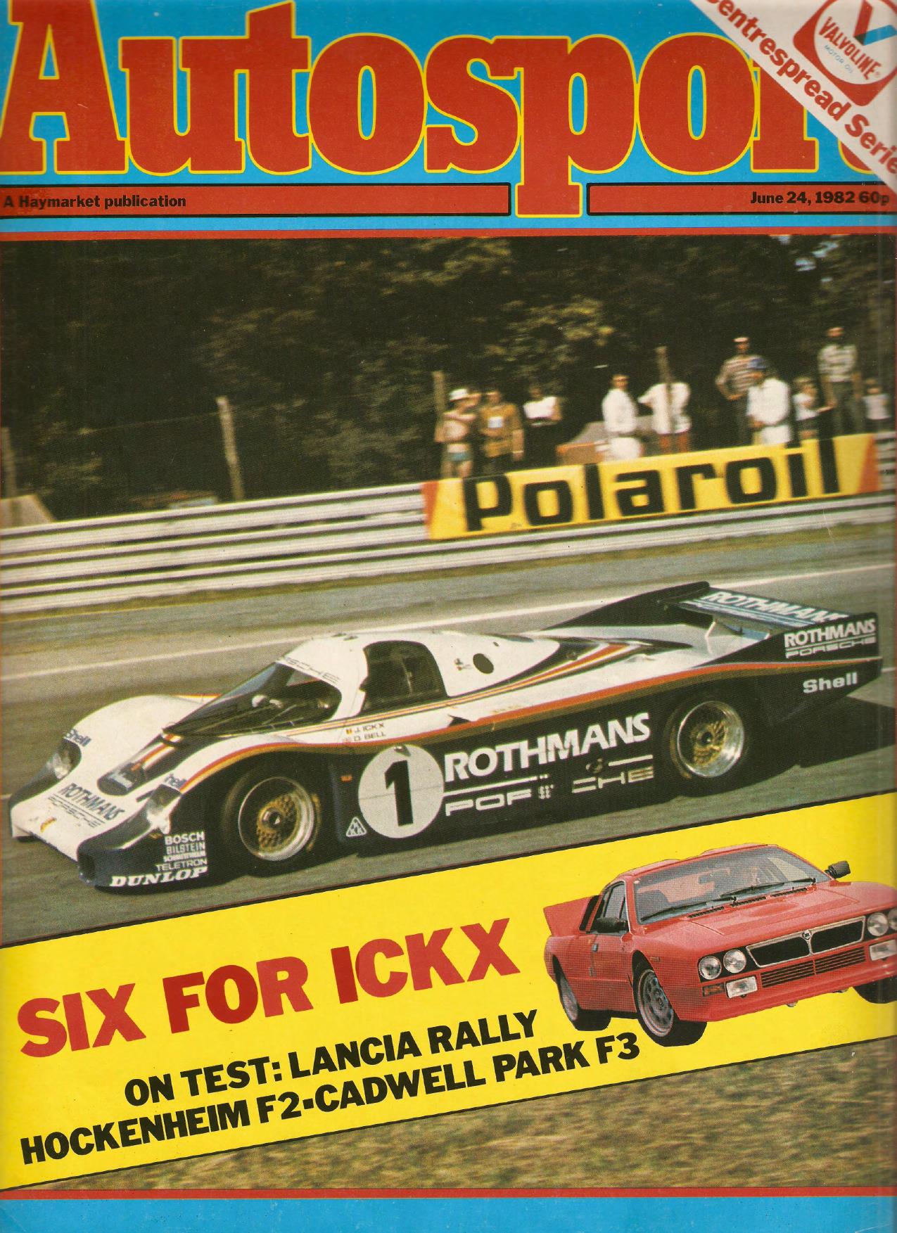 Журнал Autosport 24 июня 1982