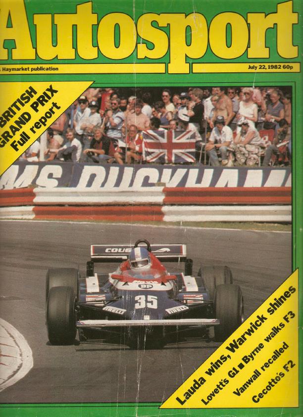 Журнал Autosport 22 июля 1982
